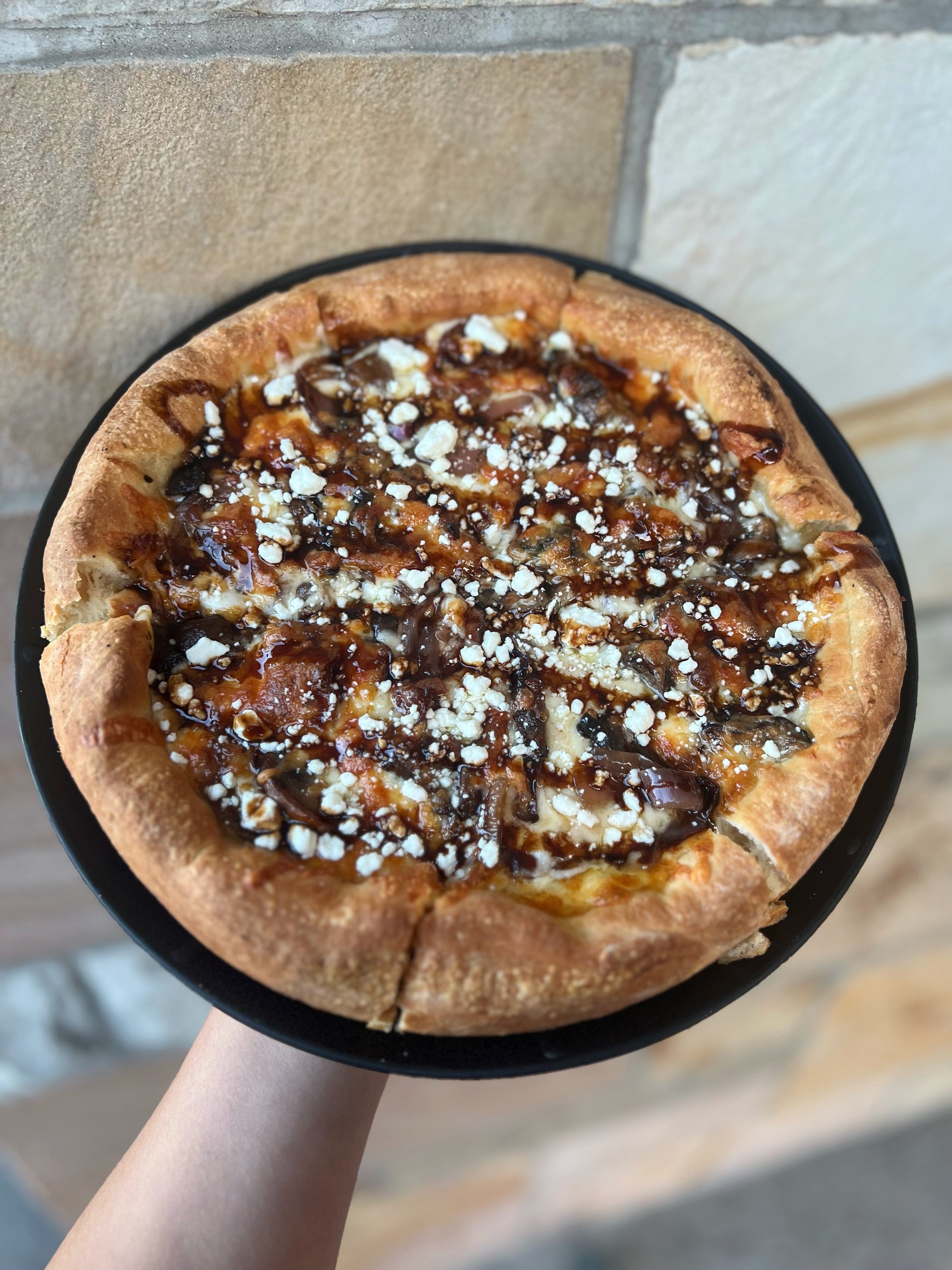 NEW Roasted Triple Mushroom 4 Corners Pizza